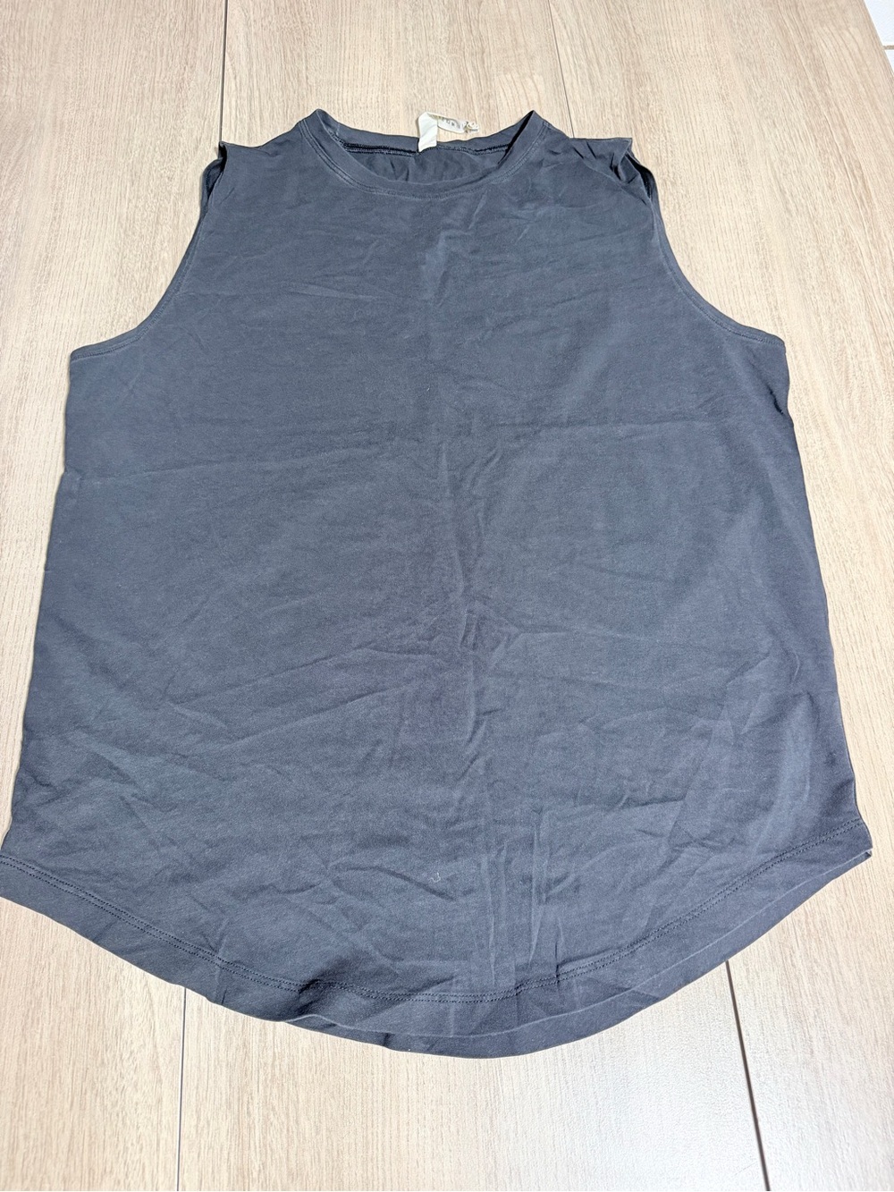 lululemon athletica Sleeveless Crewneck Tank - Charcoal Black